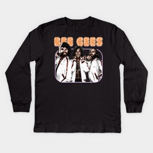 Bee Gees Bootleg Kids Long Sleeve T-Shirt